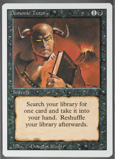 Demonic Tutor — Set