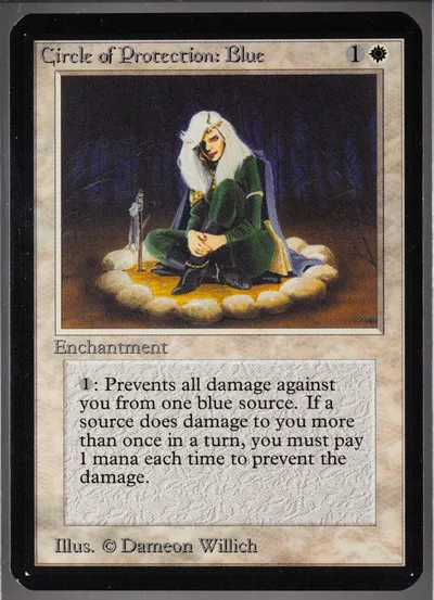 Circle Of Protection Blue