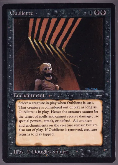 Oubliette (a)