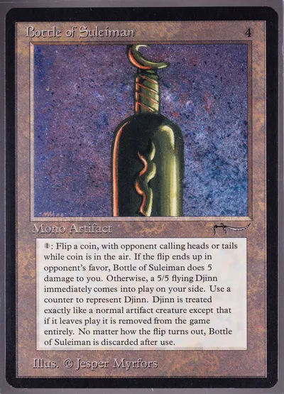 Bottle of Suleiman