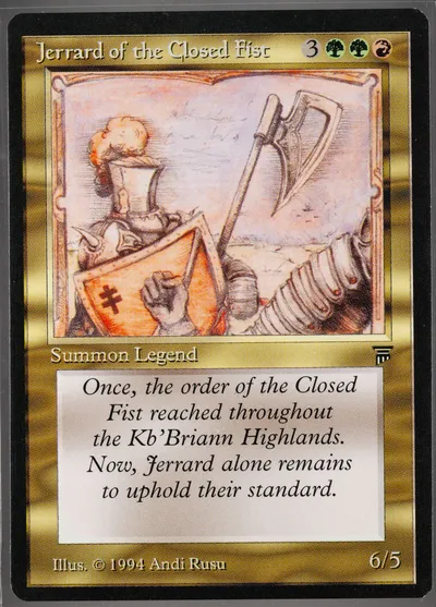 Jerrard of the Closed Fist