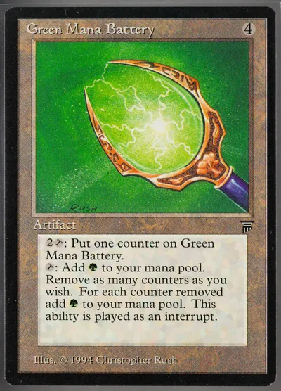 Green Mana Battery