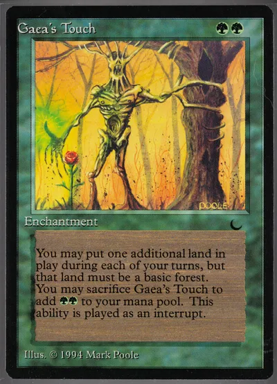 Gaea's Touch — misprint