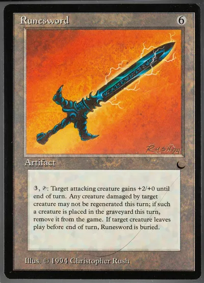Runesword — misprint